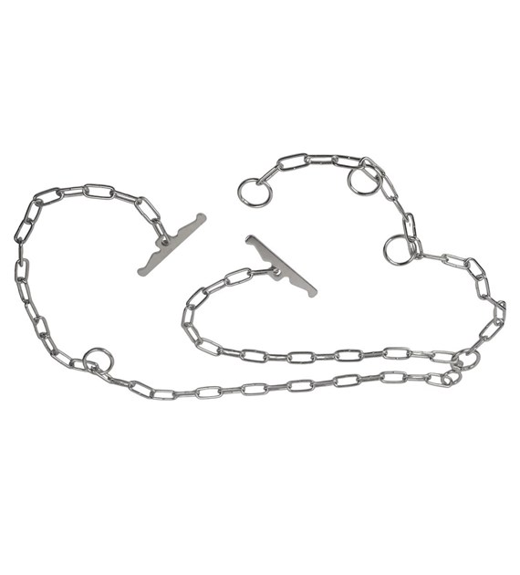 Łańcuch żłobowy ocynkowany fi 7,0mm DIAMANTO