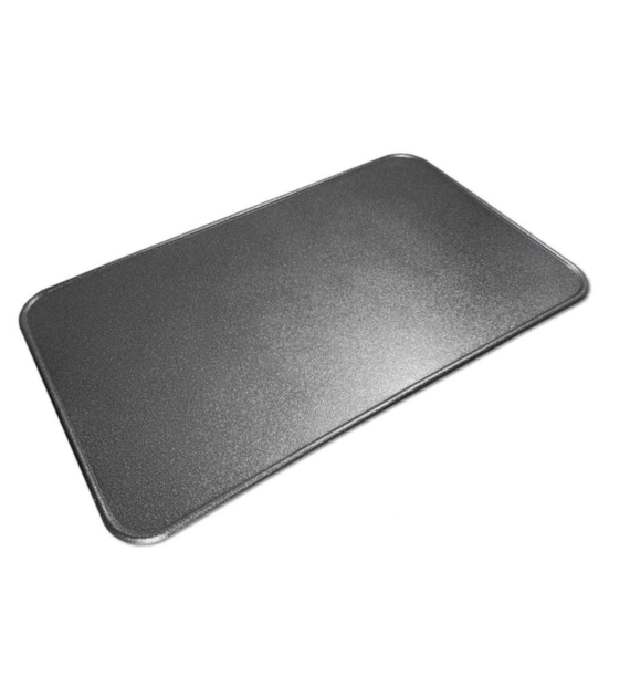 Blacha przypiecowa malowana 50X80cm SREBRO