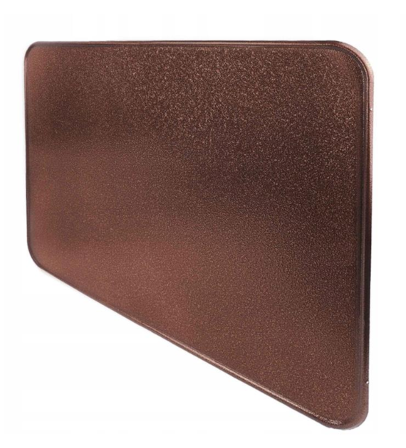 Blacha przypiecowa malowana 60X80cm MIEDŹ