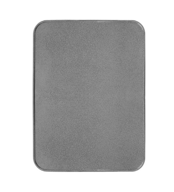 Blacha przypiecowa malowana 60X80cm SREBRO