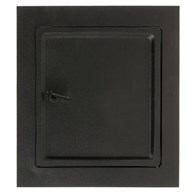 Drzwiczki kominowe LUX 140x140mm czarne