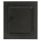 Drzwiczki kominowe LUX 140x140mm czarne