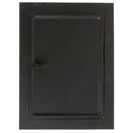 Drzwiczki kominowe LUX 155x205mm czarne