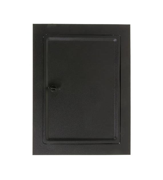 Drzwiczki kominowe LUX 155x205mm czarne