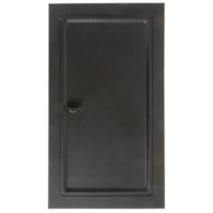 Drzwiczki kominowe LUX 155x290mm czarne