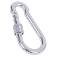 Karabińczyk z zabezpieczeniem 60 mm DIAMANTO