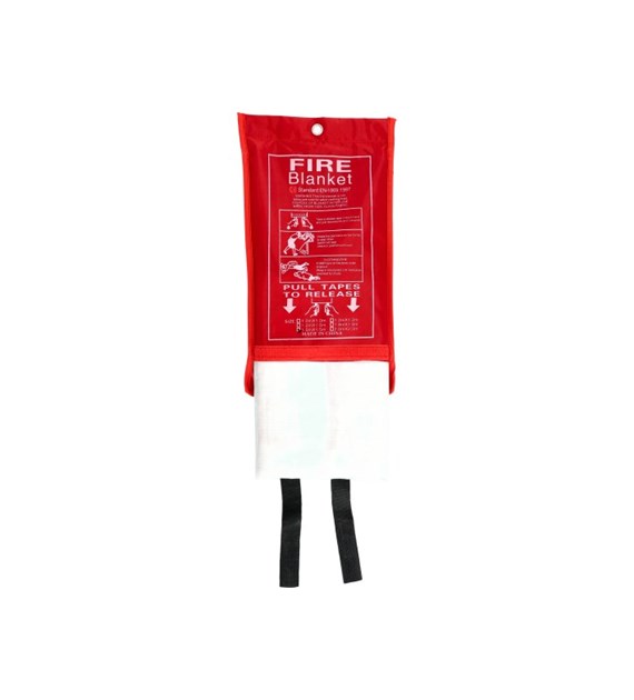 Koc gaśniczy z włókna szklanego 1,5m x 1,5m