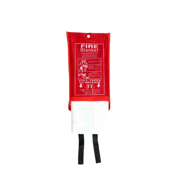 Koc gaśniczy z włókna szklanego 1,5m x 1,5m