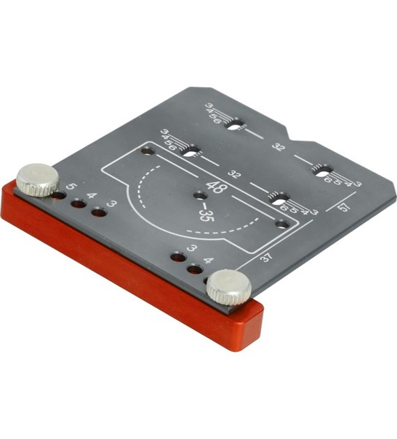 WAART Znacznik otworów pod zawiasy aluminiowy