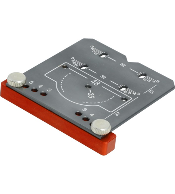 WAART Znacznik otworów pod zawiasy aluminiowy