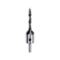 Fazownik do drewna 5 x 16 x 25 mm z wiertłem
