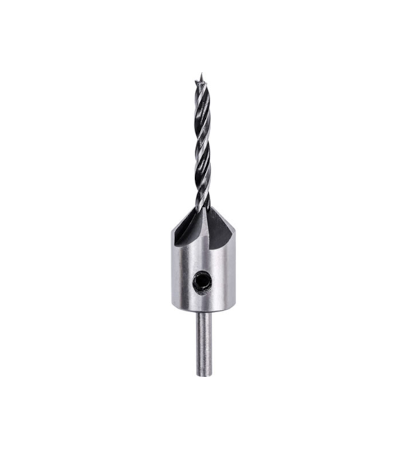 Fazownik do drewna 3 x 16 x 25 mm z wiertłem