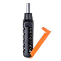 JUFISTO Zestaw wkrętak z grzechotką i końcówki wkrętakowe 15 szt