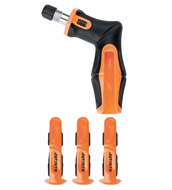 JUFISTO Zestaw wkrętak z grzechotką i końcówki wkrętakowe 27 szt