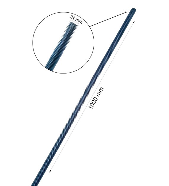 Pręt gwintowany 30 x 1000 DIAMANTO