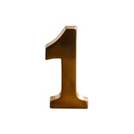 Cyfra na dom 10 cm MOSIĄDZ 1