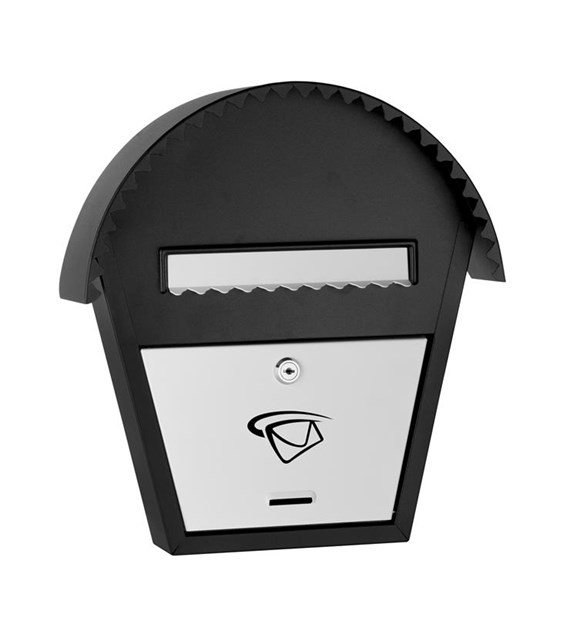 Skrzynka na listy domek okrągły SZABLO 380x340x75 mm