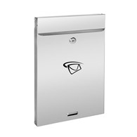 Skrzynka na listy C4 prosta pionowa 360x245x30mm (nierdzewna)