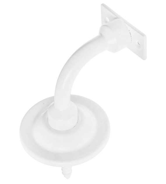 Uchwyt do poręczy biały