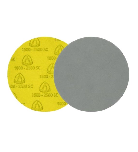 KLINGSPOR Krążek na gąbce, wodoodporny FD500 fi 125 gr.1500