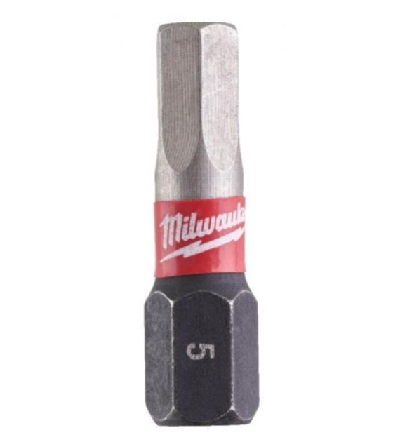 MILWAUKEE BIT SHOCKWAVE HEX 3/25mm (2szt.)