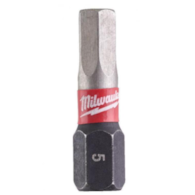 MILWAUKEE BIT SHOCKWAVE HEX 4/25mm (2szt.)
