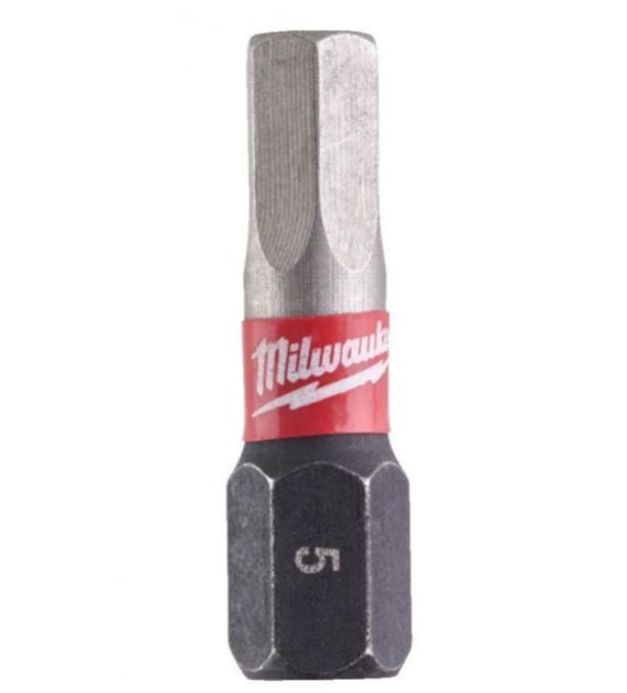 MILWAUKEE BIT SHOCKWAVE HEX 4/25mm (2szt.)