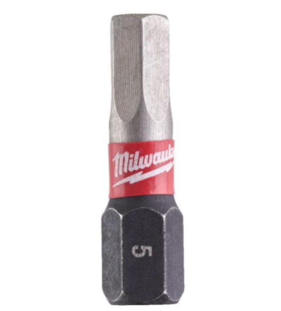 MILWAUKEE BIT SHOCKWAVE HEX 4/25mm (2szt.)