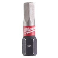 MILWAUKEE BIT SHOCKWAVE HEX 10/25mm (2szt.)