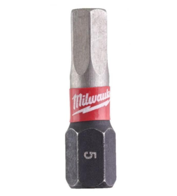 MILWAUKEE BIT SHOCKWAVE HEX 10/25mm (2szt.)