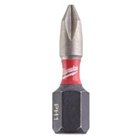 MILWAUKEE BIT SHOCKWAVE HEX 12/25mm (2szt.)