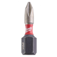 MILWAUKEE BIT SHOCKWAVE HEX 12/25mm (2szt.)