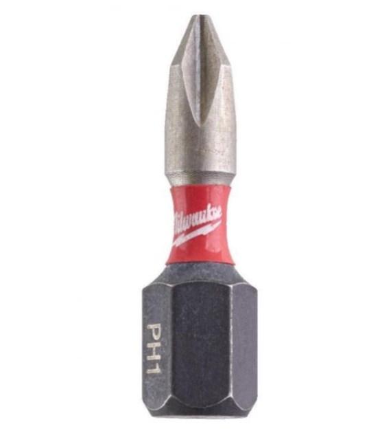 MILWAUKEE BIT SHOCKWAVE HEX 12/25mm (2szt.)