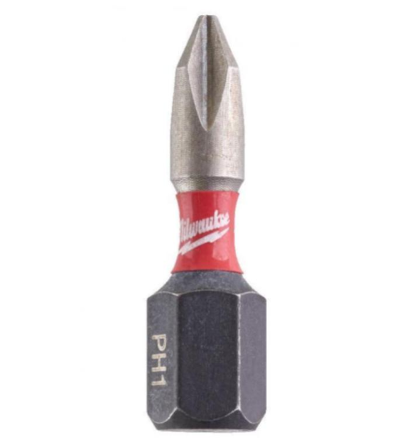 MILWAUKEE BIT SHOCKWAVE HEX 12/25mm (2szt.)