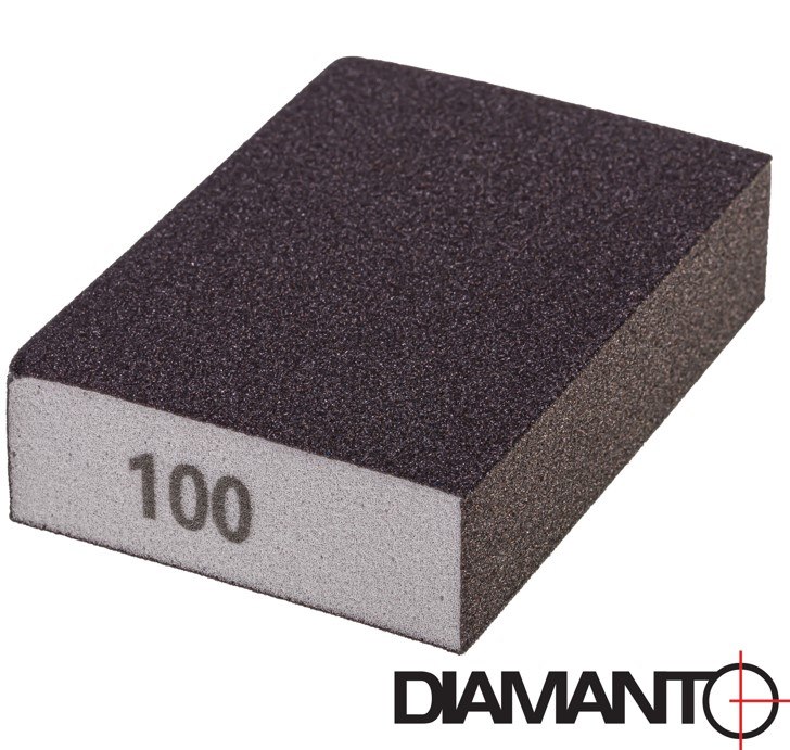 Klocek szlifierski 100 x 68 x 27 mm GR.100 DIAMANTO