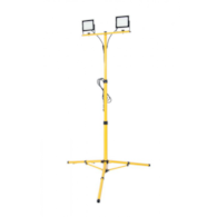 Reflektor LED na statywie 2x50W z przewodem 3m