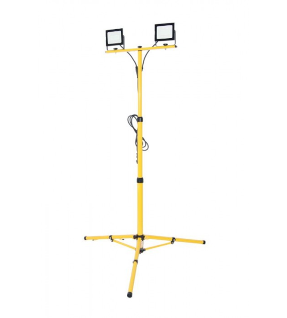 Reflektor LED na statywie 2x100W z przewodem 3m