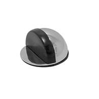 Odbój drzwiowy półkulisty samoprzylepny CHROM