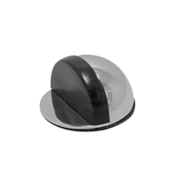 Odbój drzwiowy półkulisty samoprzylepny CHROM