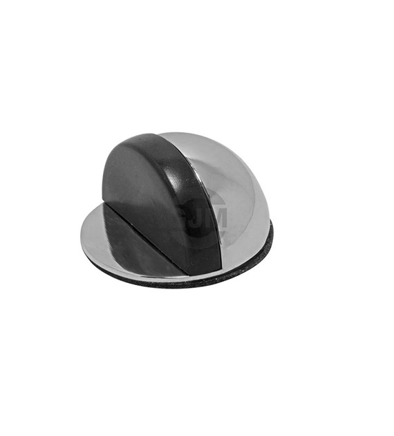 Odbój drzwiowy półkulisty samoprzylepny CHROM