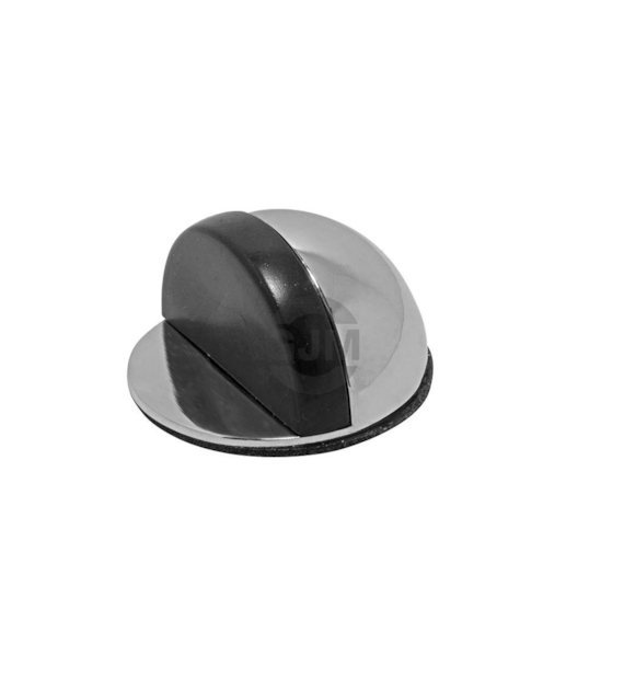 Odbój drzwiowy półkulisty samoprzylepny CHROM