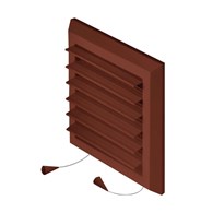 AWENTA Osłona wentylacyjna 14x14 TŻRS BRĄZ