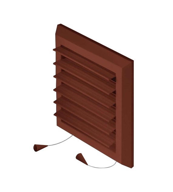 AWENTA Osłona wentylacyjna 14x14 TŻRS BRĄZ