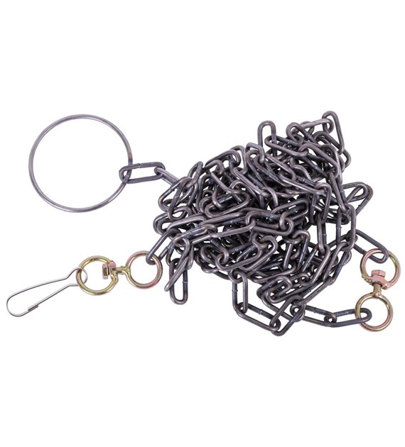 Łańcuch pastwiskowy fi 5 - 5,0m czarny DIAMANTO