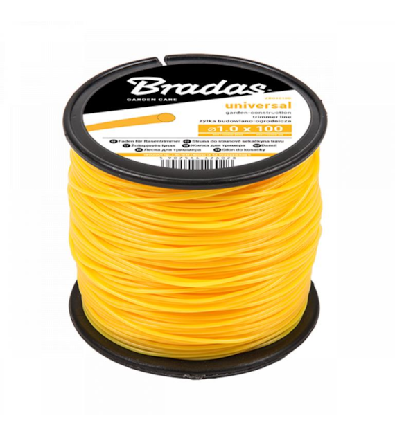 Żyłka ogrodniczo - budowlana 1,0mm, 100m