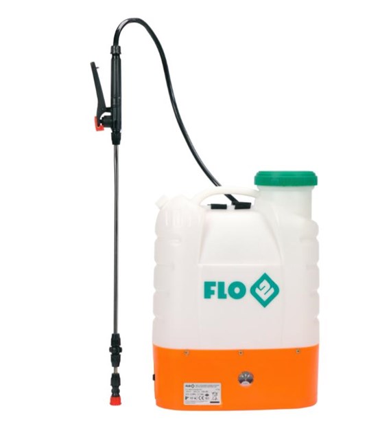 Opryskiwacz plecakowy akumulatorowy 16L, 8 AH FLO