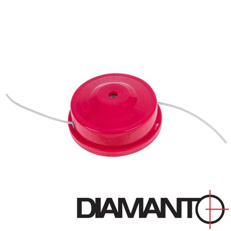 Głowica z żyłką do podkaszarki czerwona DIAMANTO