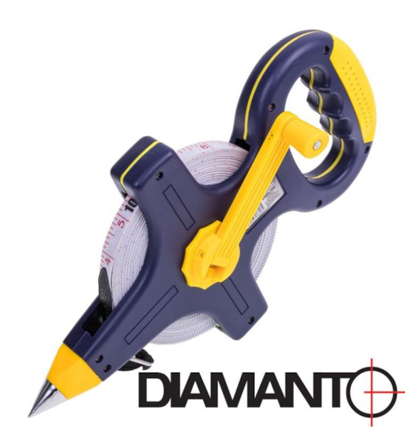 Taśma miernicza geodezyjna 30m DIAMANTO