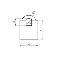 Kłódka z atestem GRANIT-2
