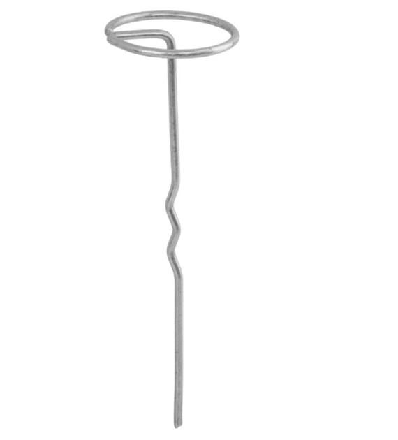 Szpilka metalowa galwanizowana w kształcie  G 